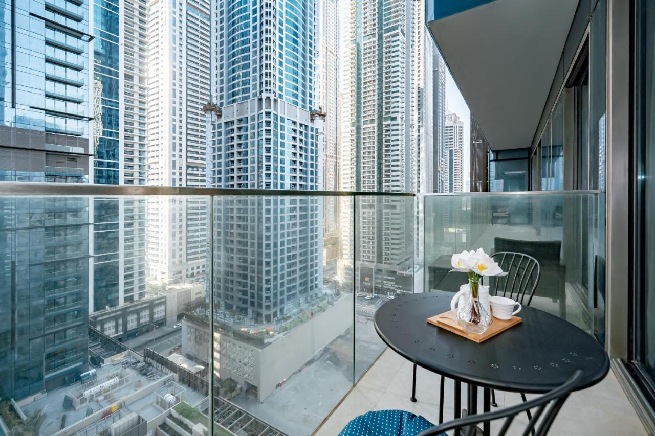 Higuests - Unique Studio With Stunning Panoramic Marina Views Dubai Eksteriør bilde