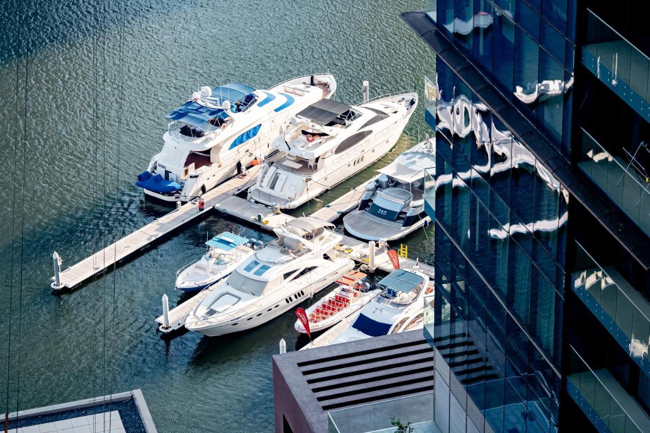 Higuests - Unique Studio With Stunning Panoramic Marina Views Dubai Eksteriør bilde