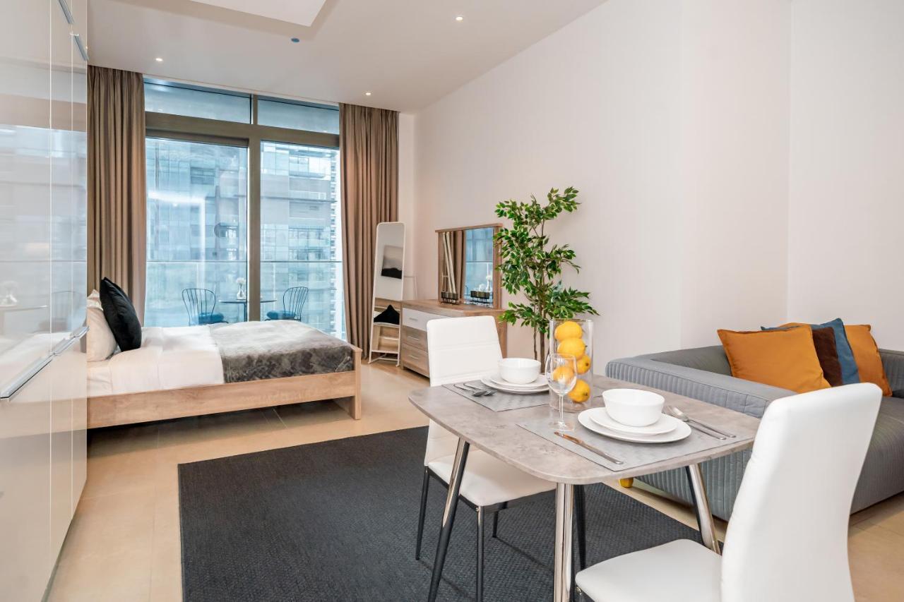Higuests - Unique Studio With Stunning Panoramic Marina Views Dubai Eksteriør bilde